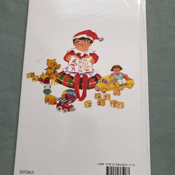 Elf on the Shelf Girl Blue Eyed by Carol V Aebersold and Chandra A. Bell - Picture 2 of 8